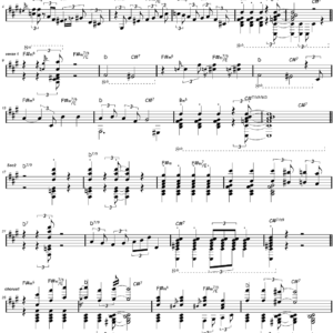 Jazz Man Beth Hart piano score