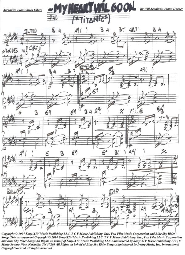 my heart wil go on_titanic partitura piano