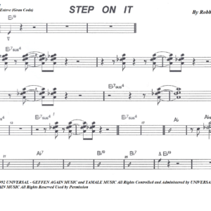 Step On It partitura