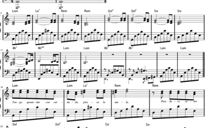 piensa la mula partitura piano la mula partitura