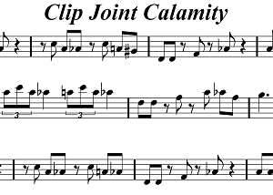 Clip Joint Calamity partitura