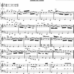Sendas del viento - Acordeón