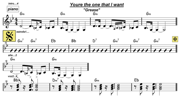 you're the one that i want