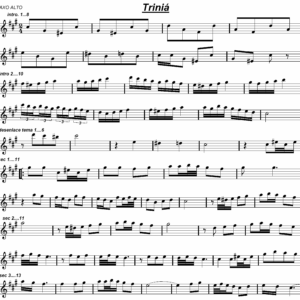 Mi Triniá - Saxo Alto