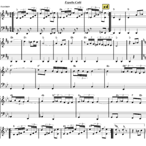 España Cañí - Acordeón