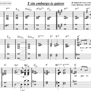Y Sin Embargo Te Quiero (Versión M. Sánchez)