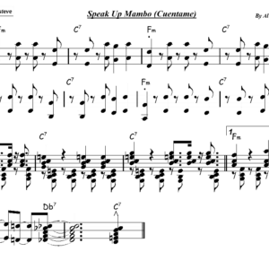 Speak Up Mambo - Cuentame